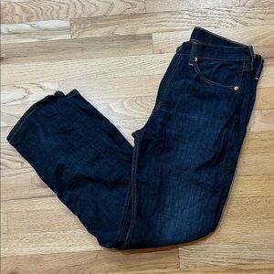 Men’s Dark Blue Levi Denim Jeans